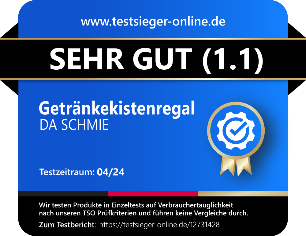 Getränkekistenregal 6 Kisten