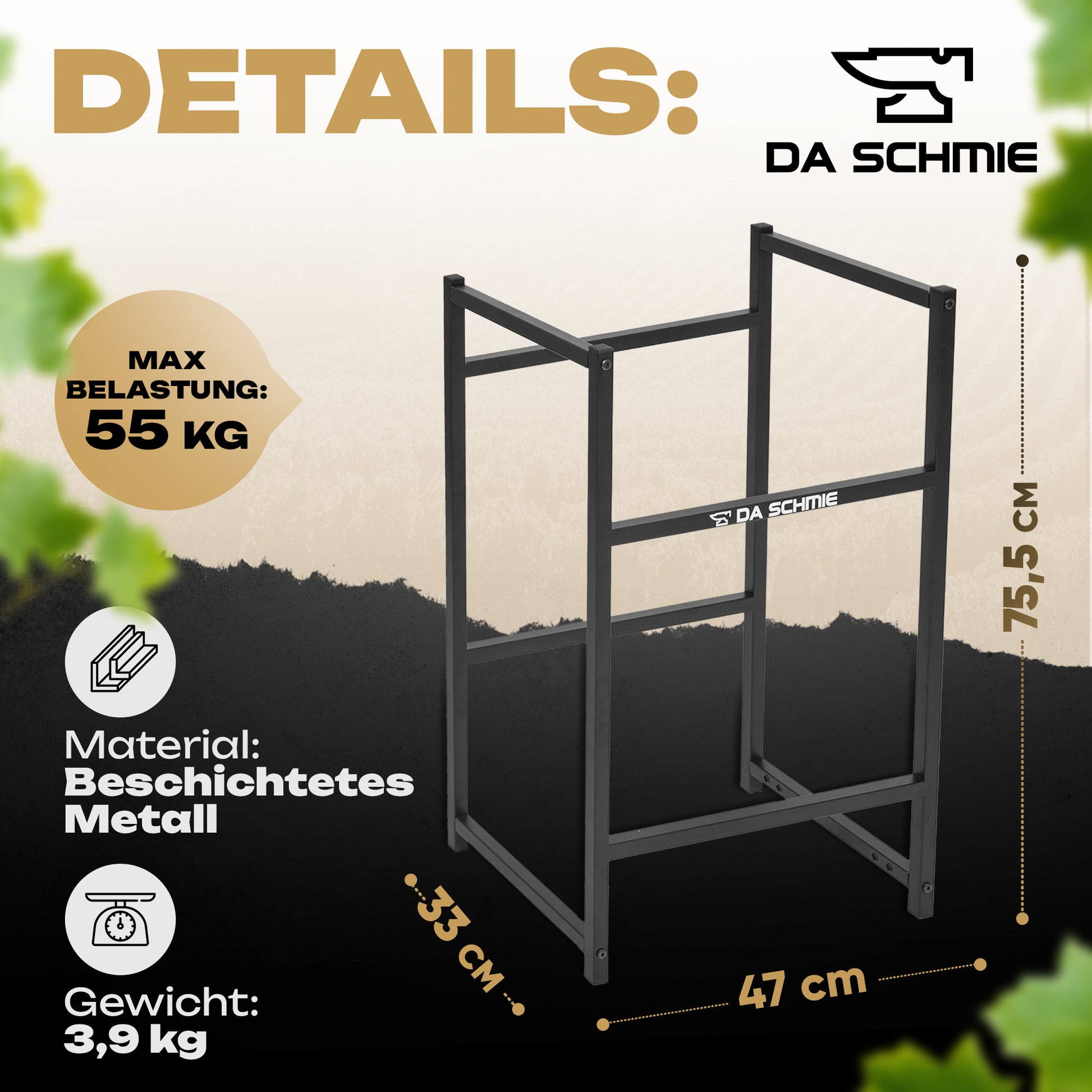 Regal für Getränkekisten Maße 