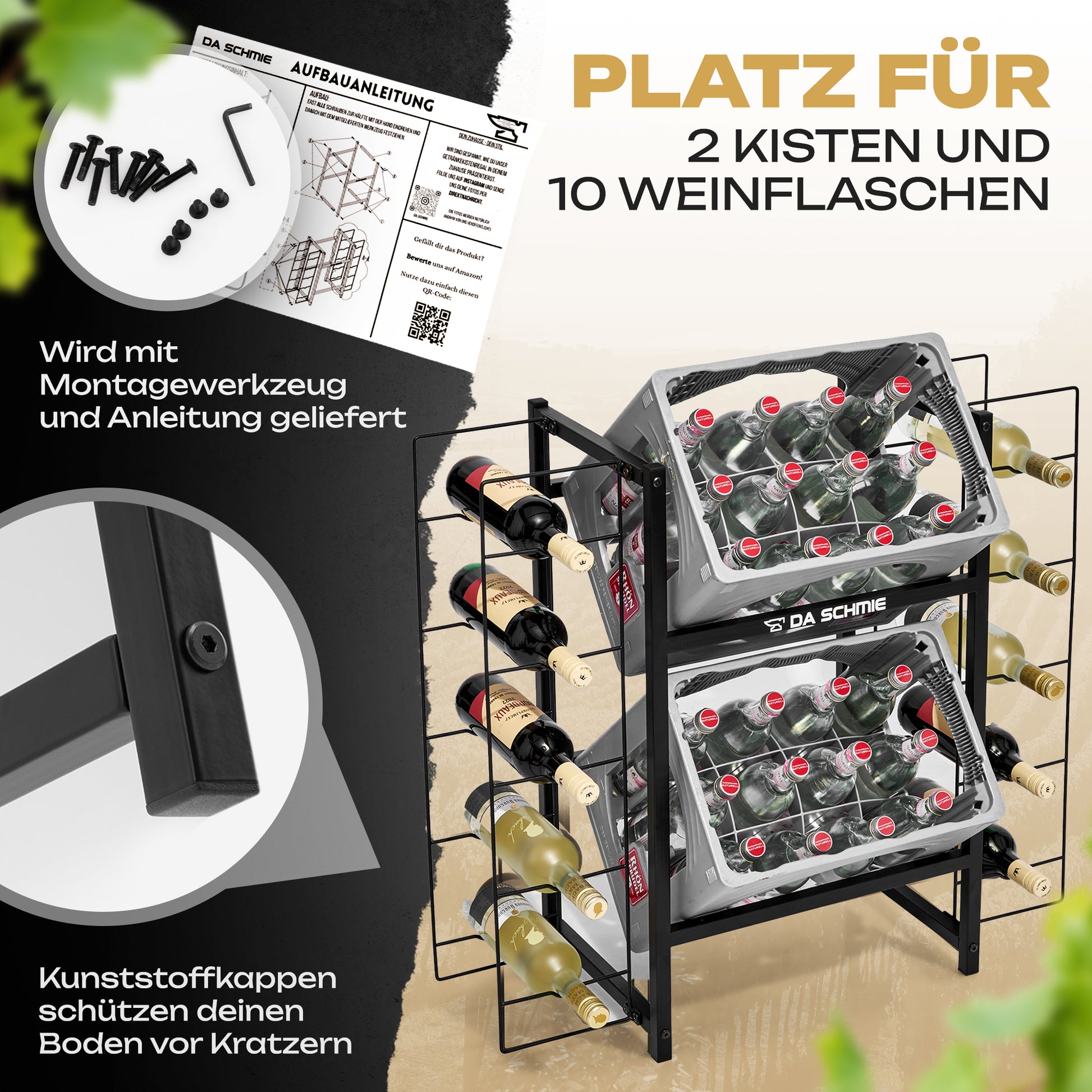 flaschenregal schmal
